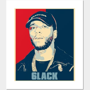 6lack Hip Hop Hope Poster Art Posters and Art